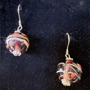Glass Bead Earrings